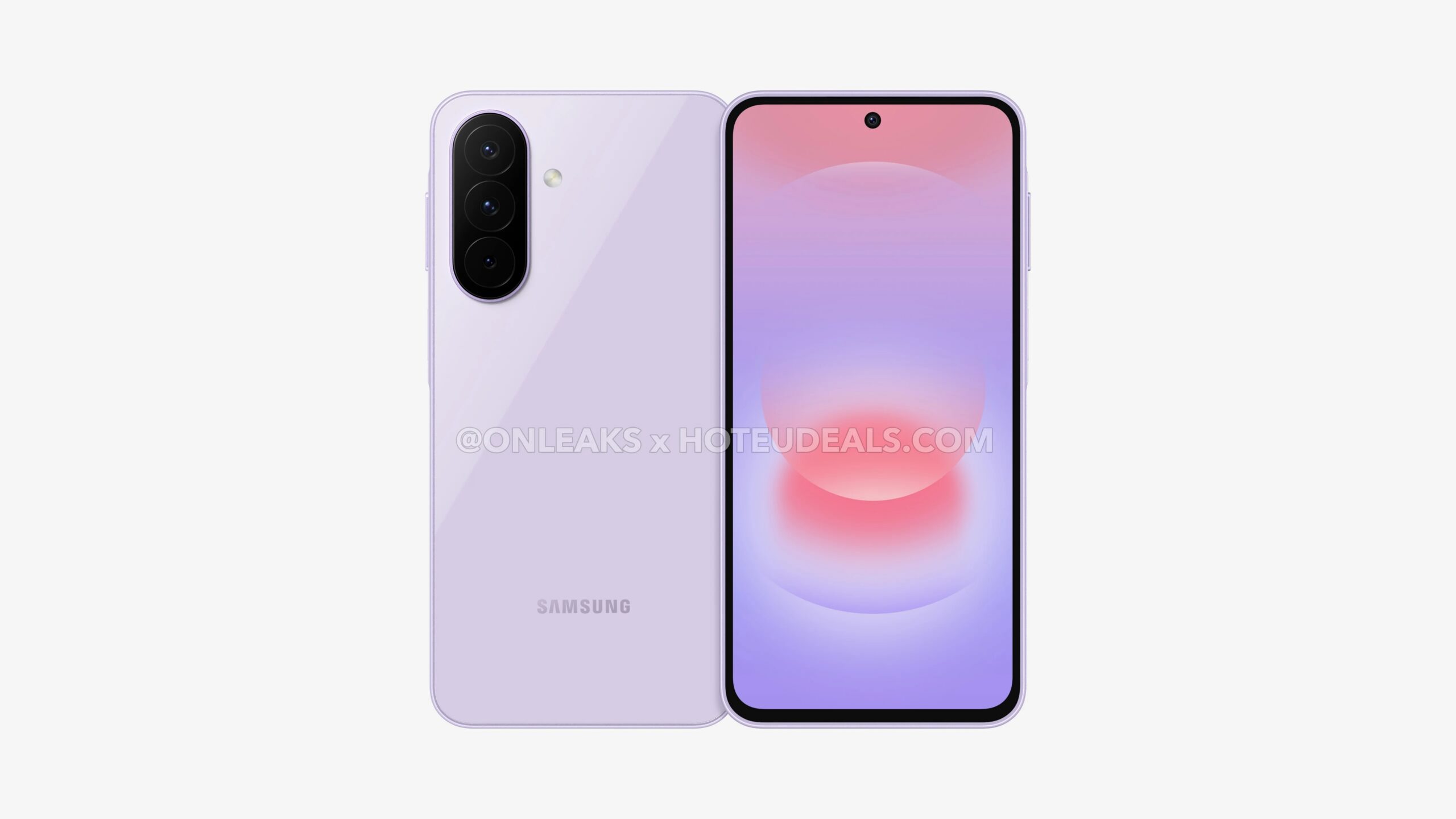 Renderizações do Galaxy A27