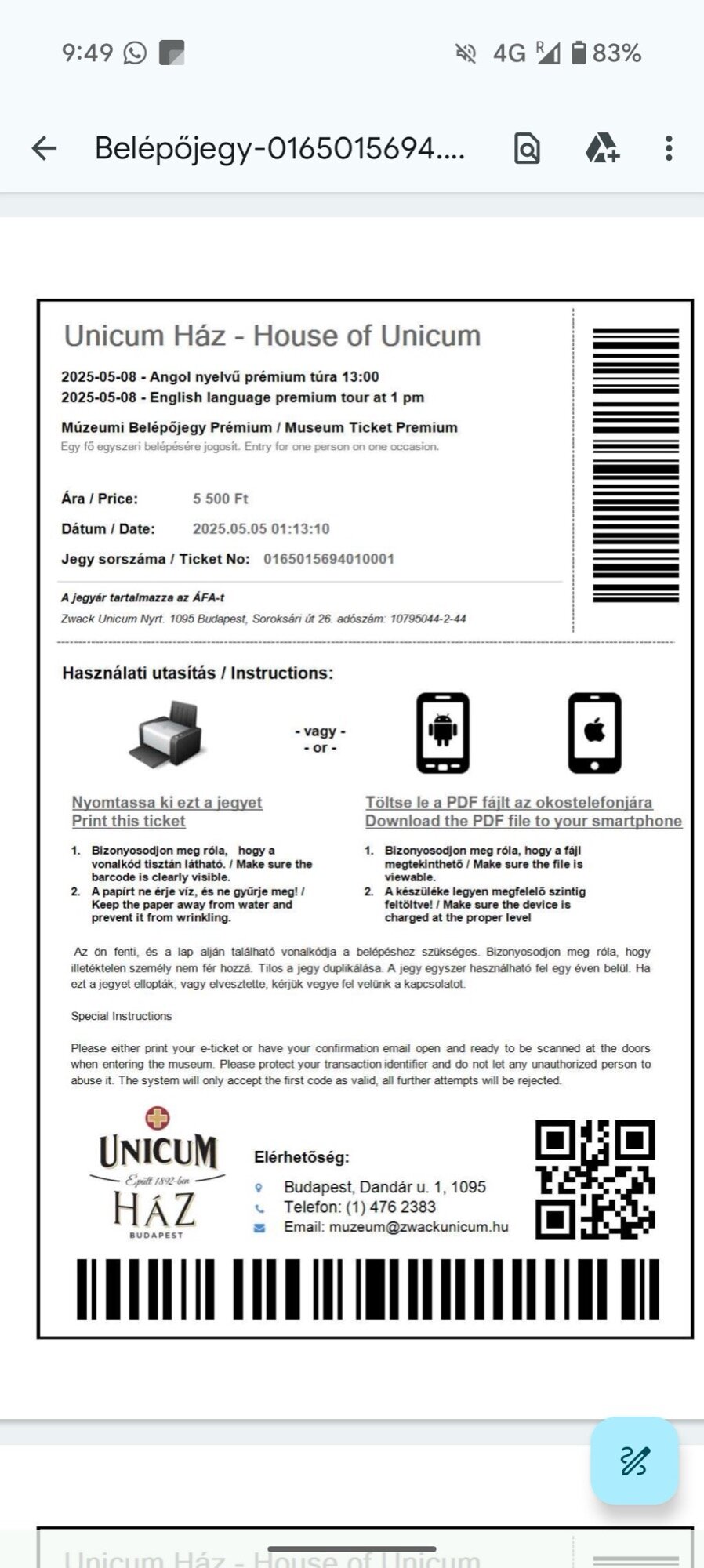 passe personalizado da carteira do Google unicum original