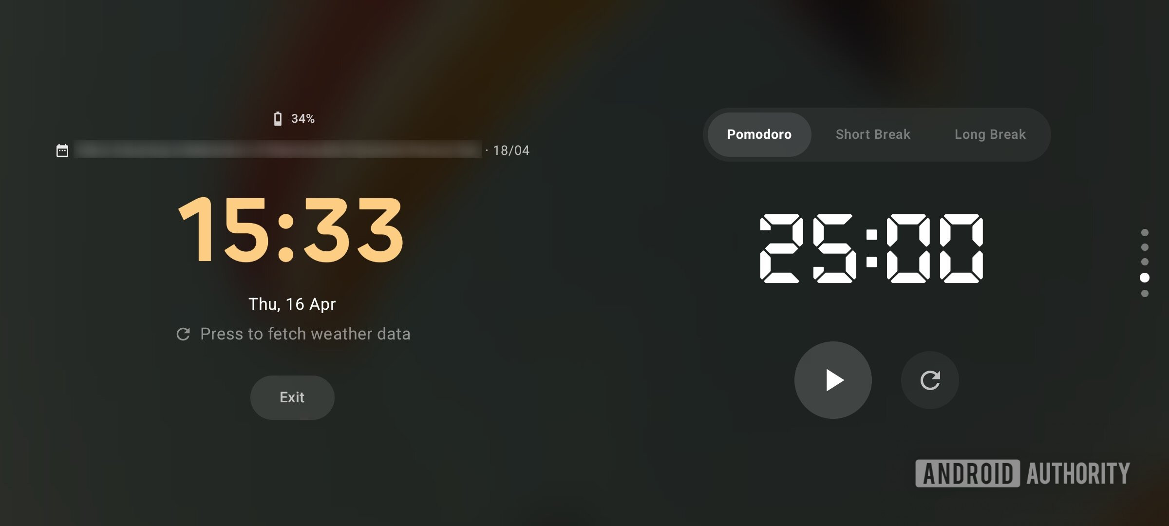 key launcher android launcher captura de tela modo de foco 2 015