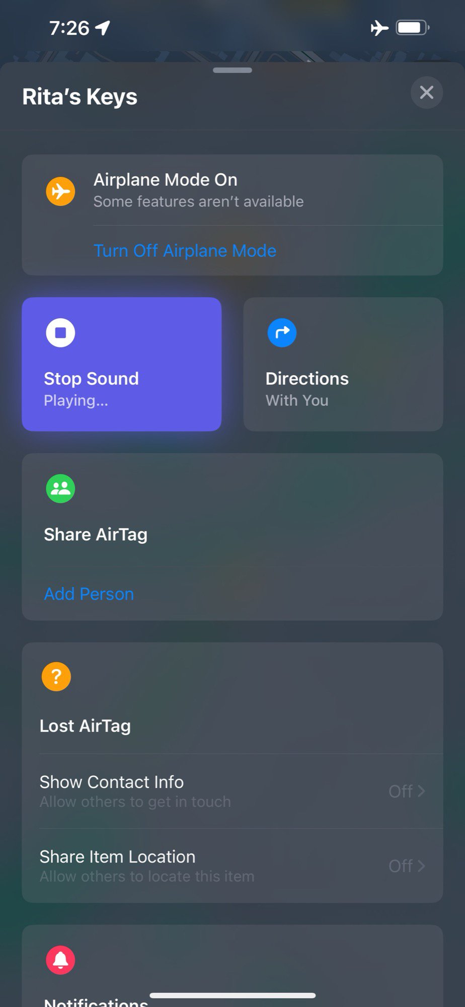 Rastreadores Bluetooth testam 7 Apple AirTag 1 off-line