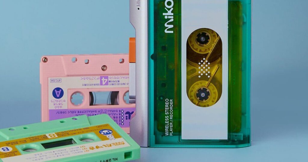 As fitas estão de volta com uma atualização que seu antigo Sony Walkman nunca poderia igualar