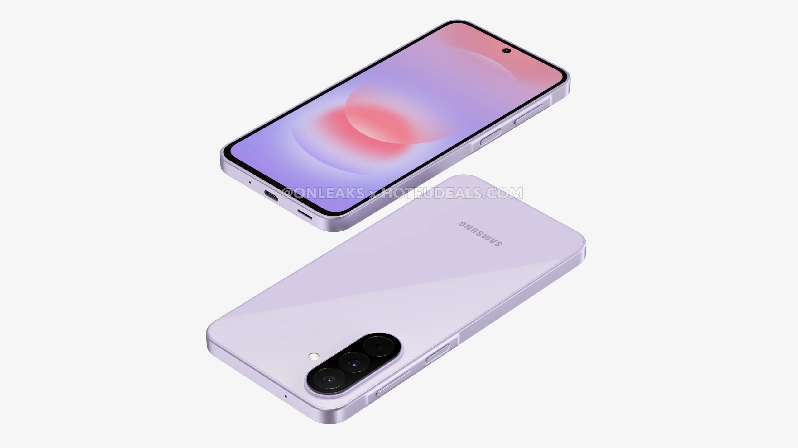 Renderizações do Galaxy A27