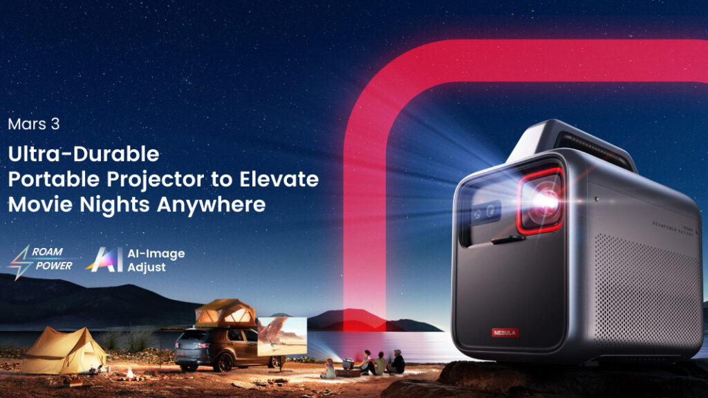 Economize $ 250 no projetor portátil Nebula Mars 3 premium
