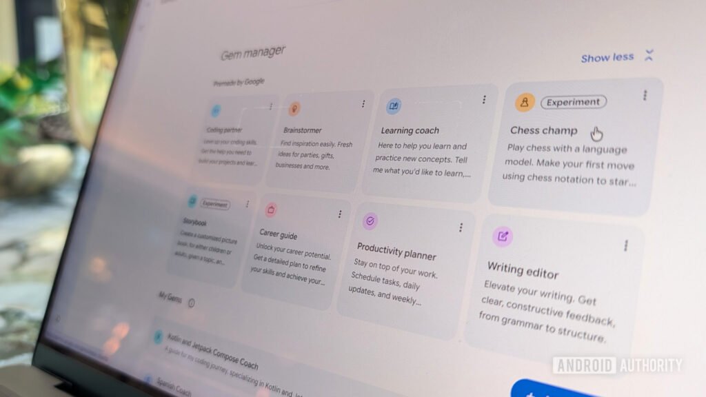 Em breve, Gemini poderá agir mais como um colega de trabalho do que como um chatbot