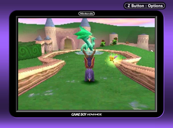 Jogador de Game Boy no Dolphin